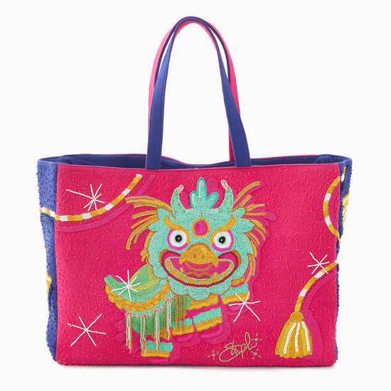 Glitterville Beaded Bag - Oh My Mahjong