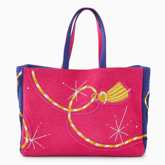 Glitterville Beaded Bag - Oh My Mahjong