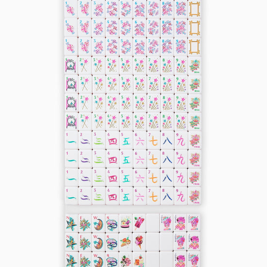 Glitterville Mahjong Tiles - Oh My Mahjong