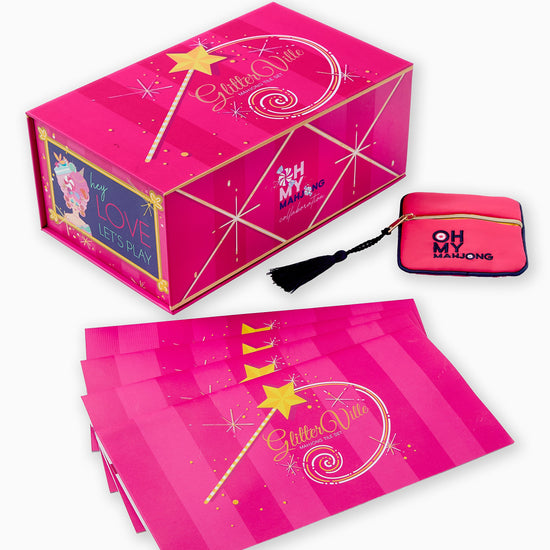 Glitterville Mahjong Tiles - Oh My Mahjong