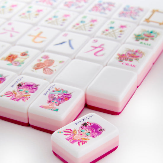 Glitterville Mahjong Tiles - Oh My Mahjong