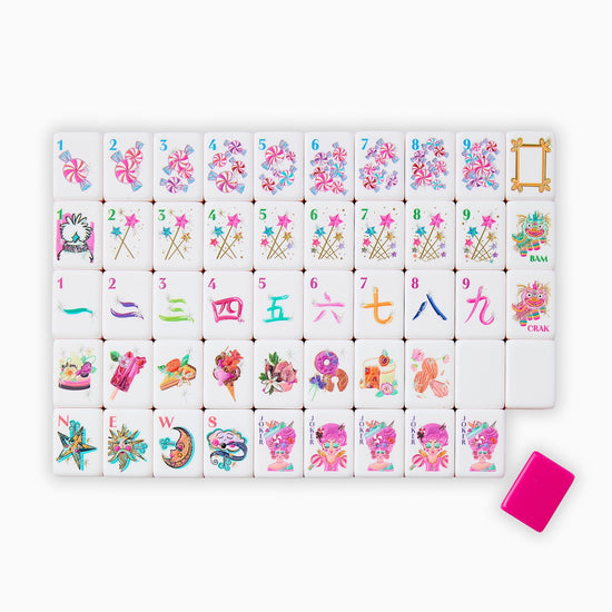 Glitterville Mahjong Tiles - Oh My Mahjong