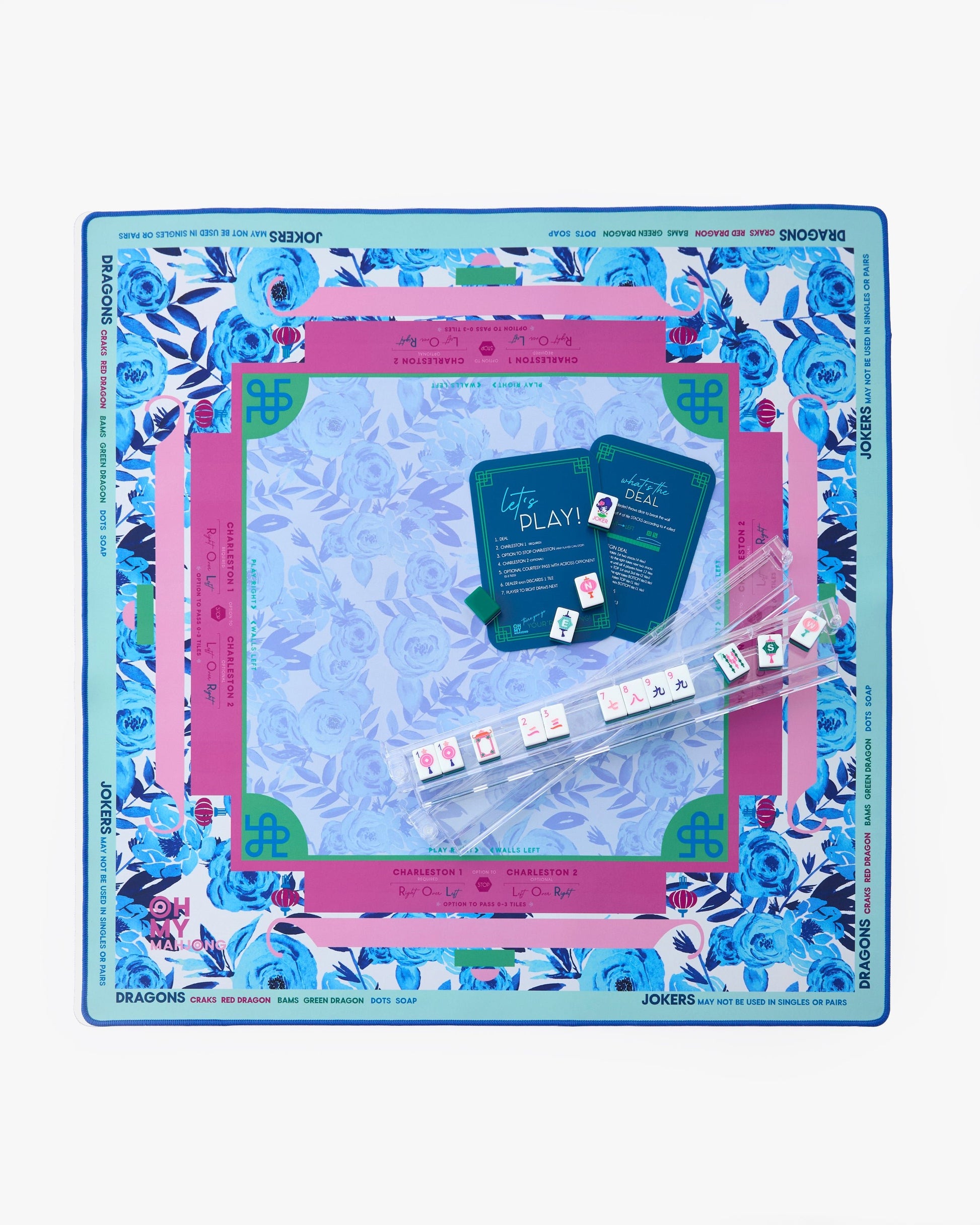 Grand Bloom Brooke Wright Mat - Oh My Mahjong