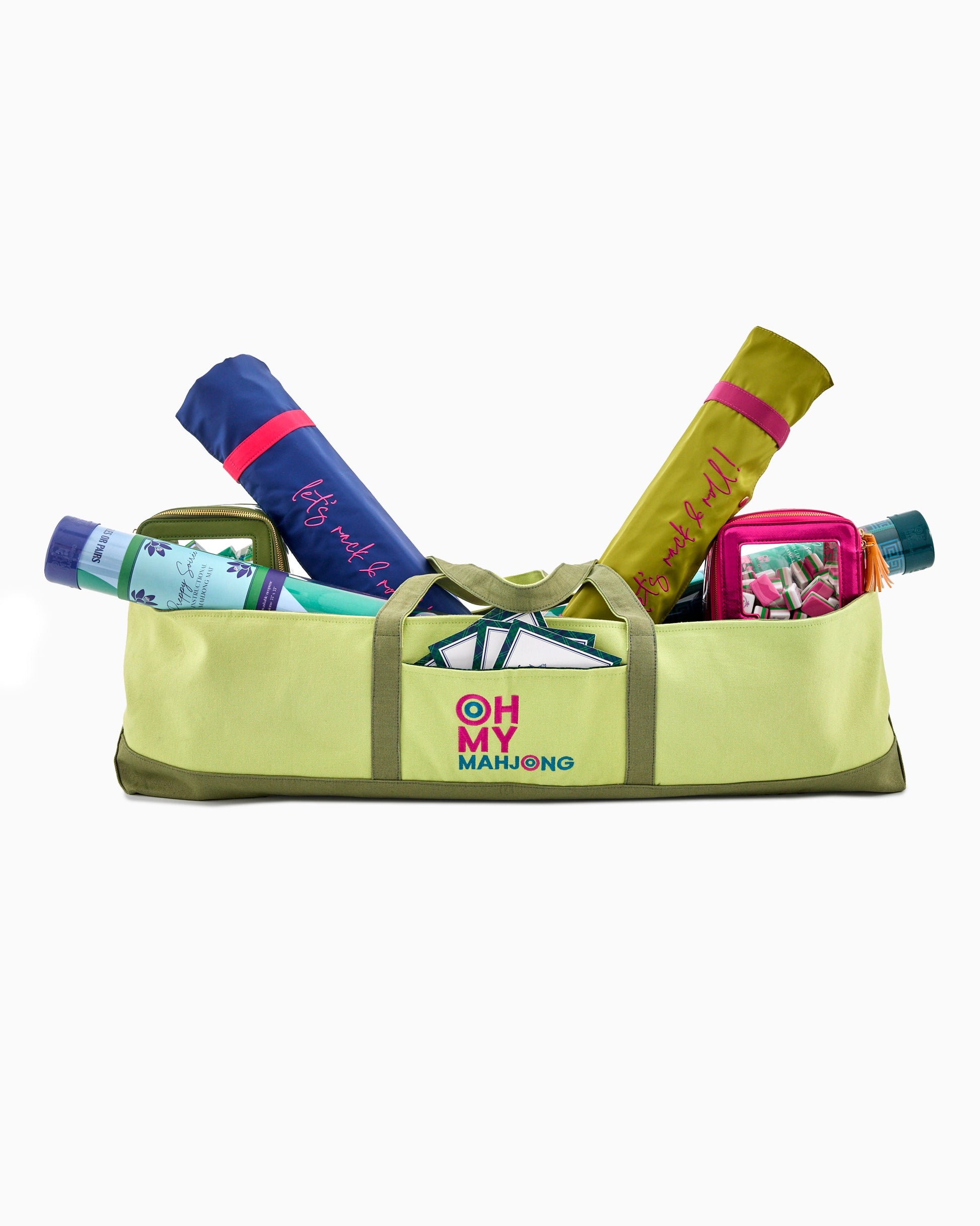 Green Mat Storage Bag - Oh My Mahjong