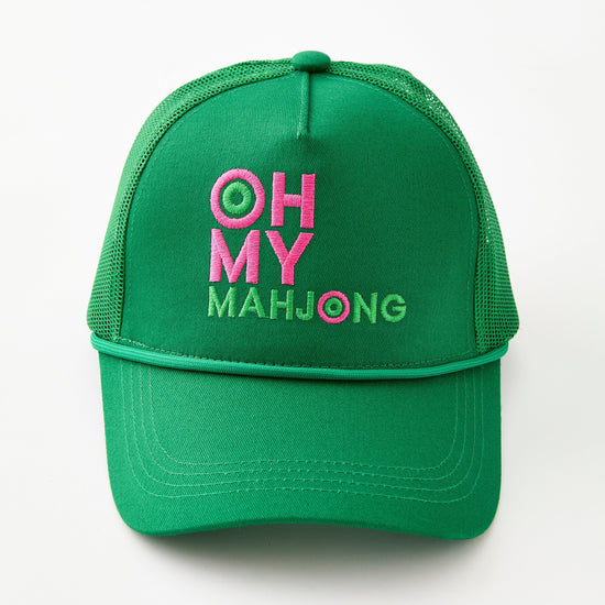 Green Oh My Mahjong Hat - Oh My Mahjong