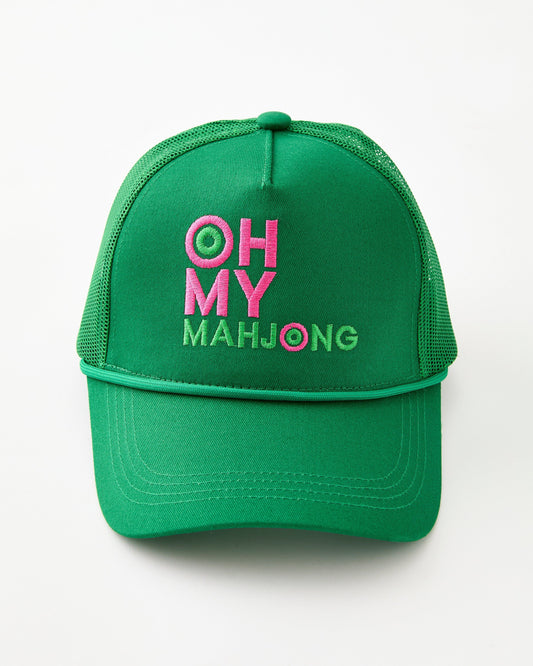 Green Oh My Mahjong Hat - Oh My Mahjong