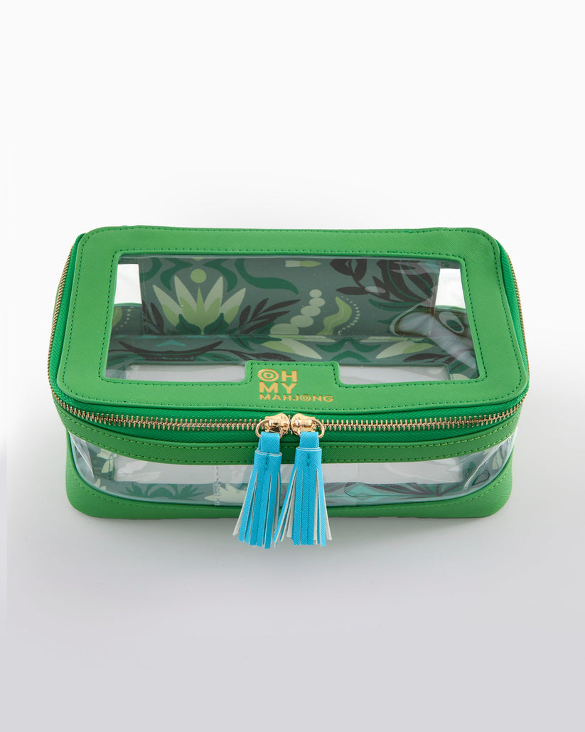 Oh My Mahjong – Green Tile Storage Bag