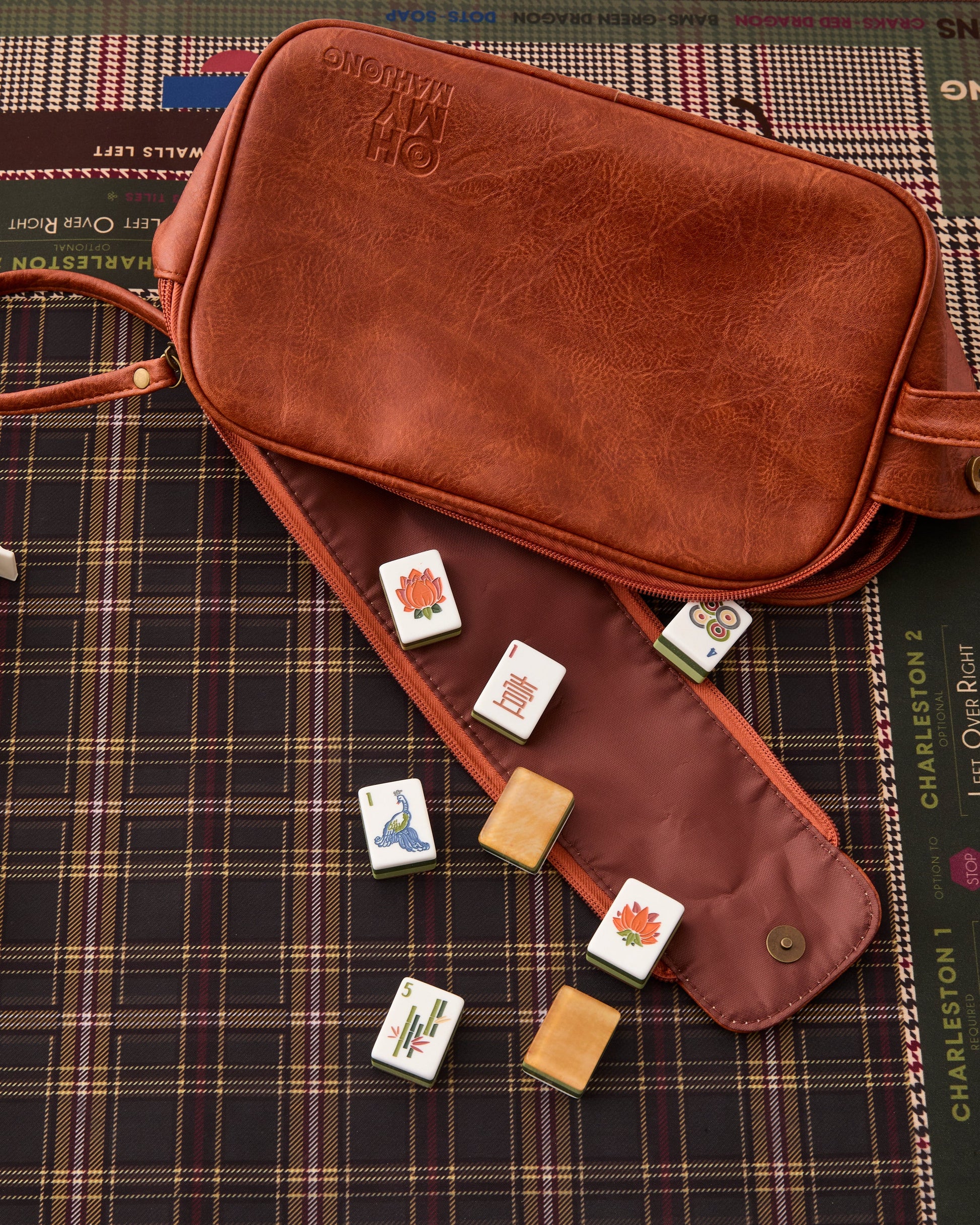 Heritage Tile Storage Bag - Oh My Mahjong