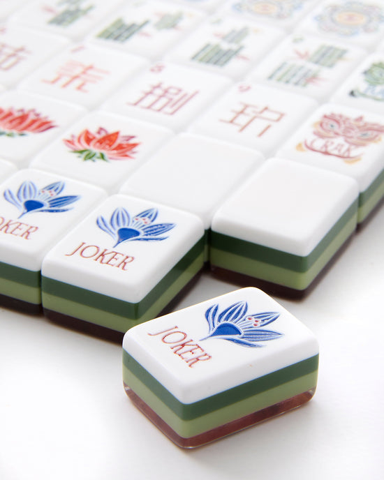 Haus No. 88 Mahjong Tile Set - Heritage Green