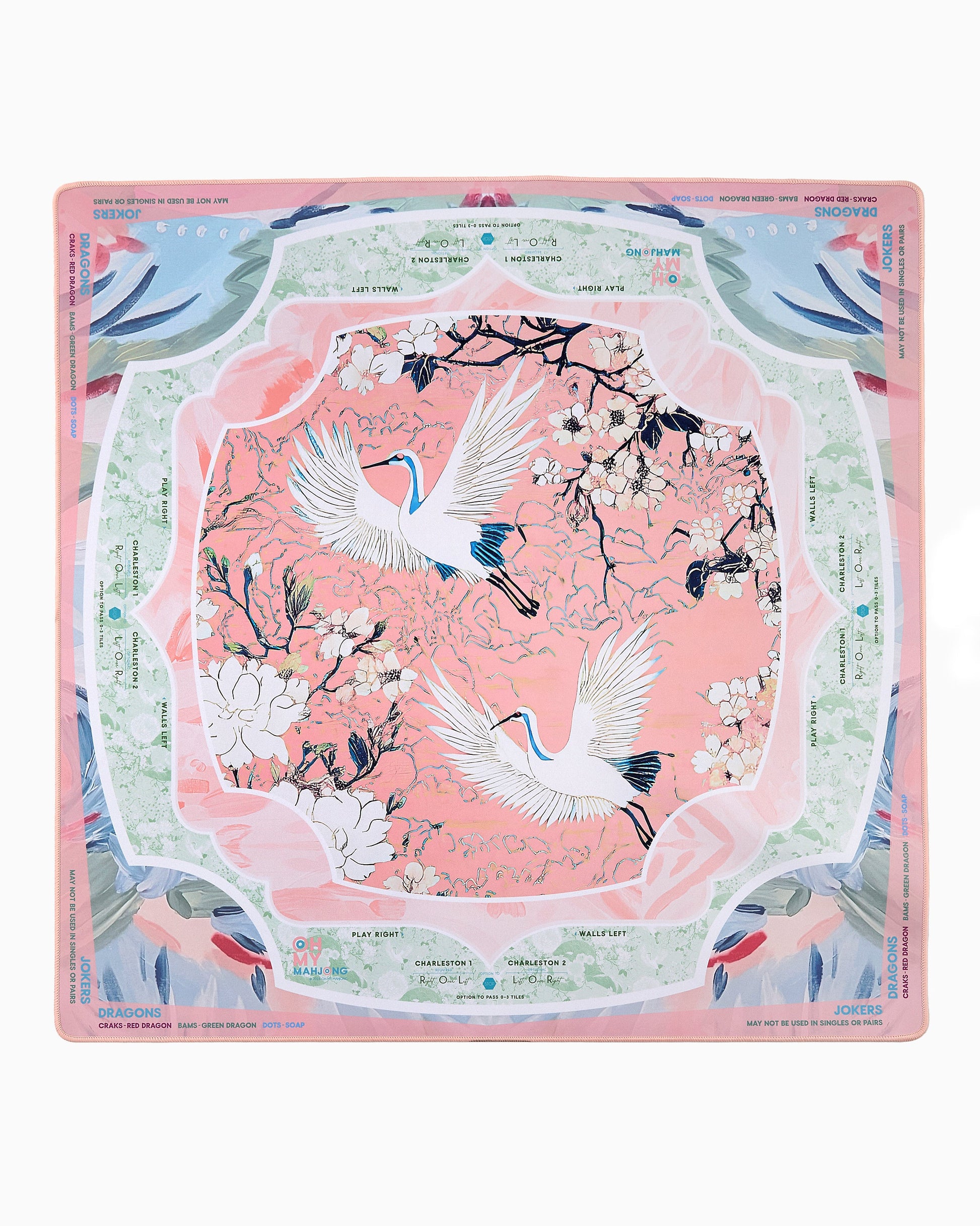 Heron Mat in Tube - Oh My Mahjong