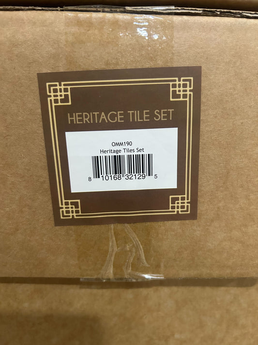 Imperfect Heritage Mahjong Tiles - Oh My Mahjong