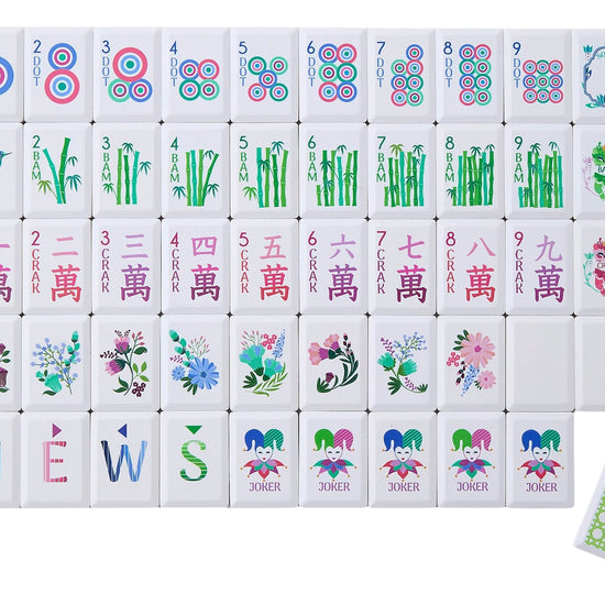 Jardin Debutant Tile Set - Oh My Mahjong