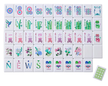 Jardin Debutant Tile Set - Oh My Mahjong