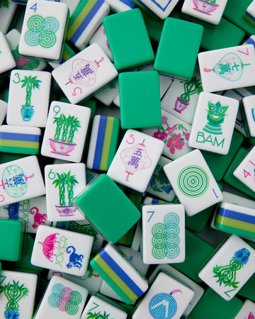 Jasmine Tile Set - Oh My Mahjong