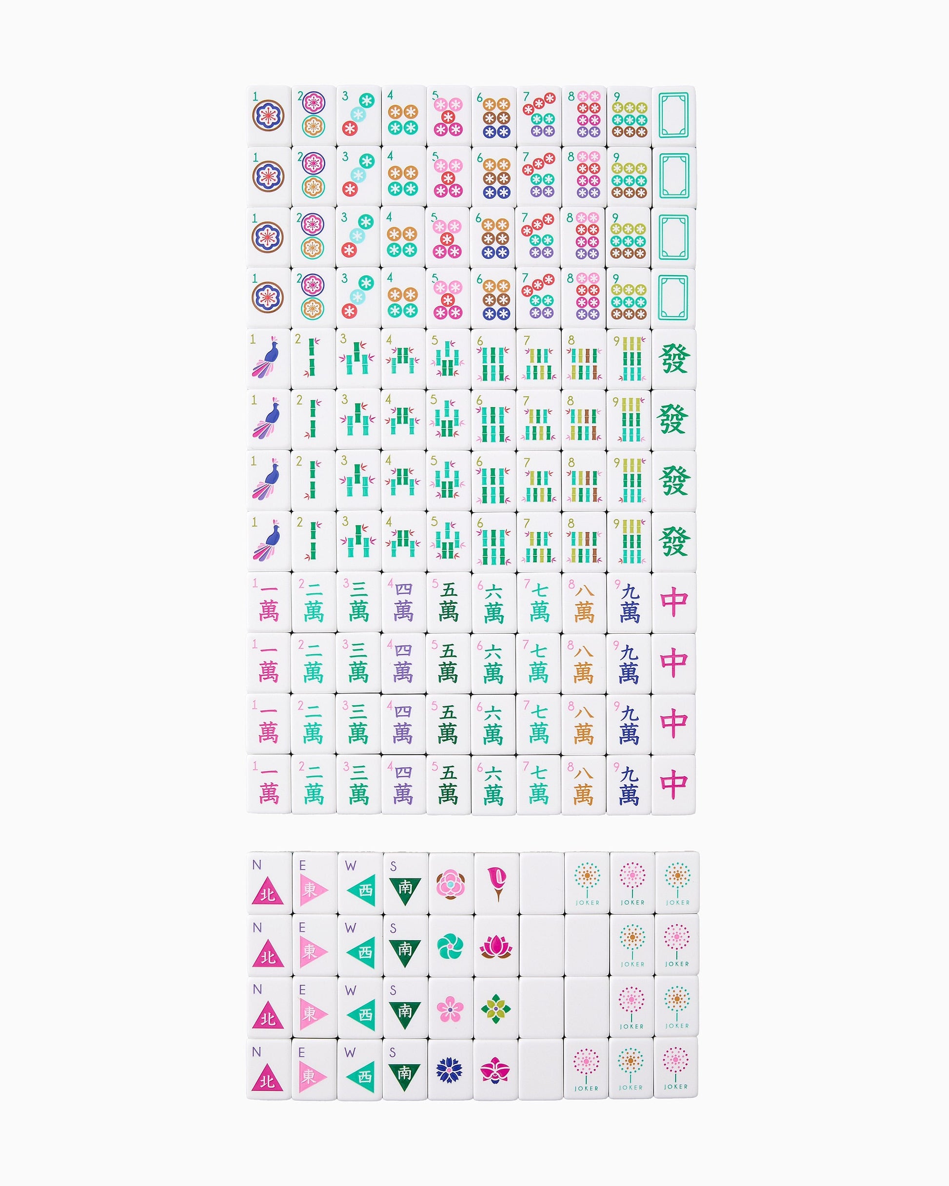 La Fete Mahjong Tiles - Oh My Mahjong