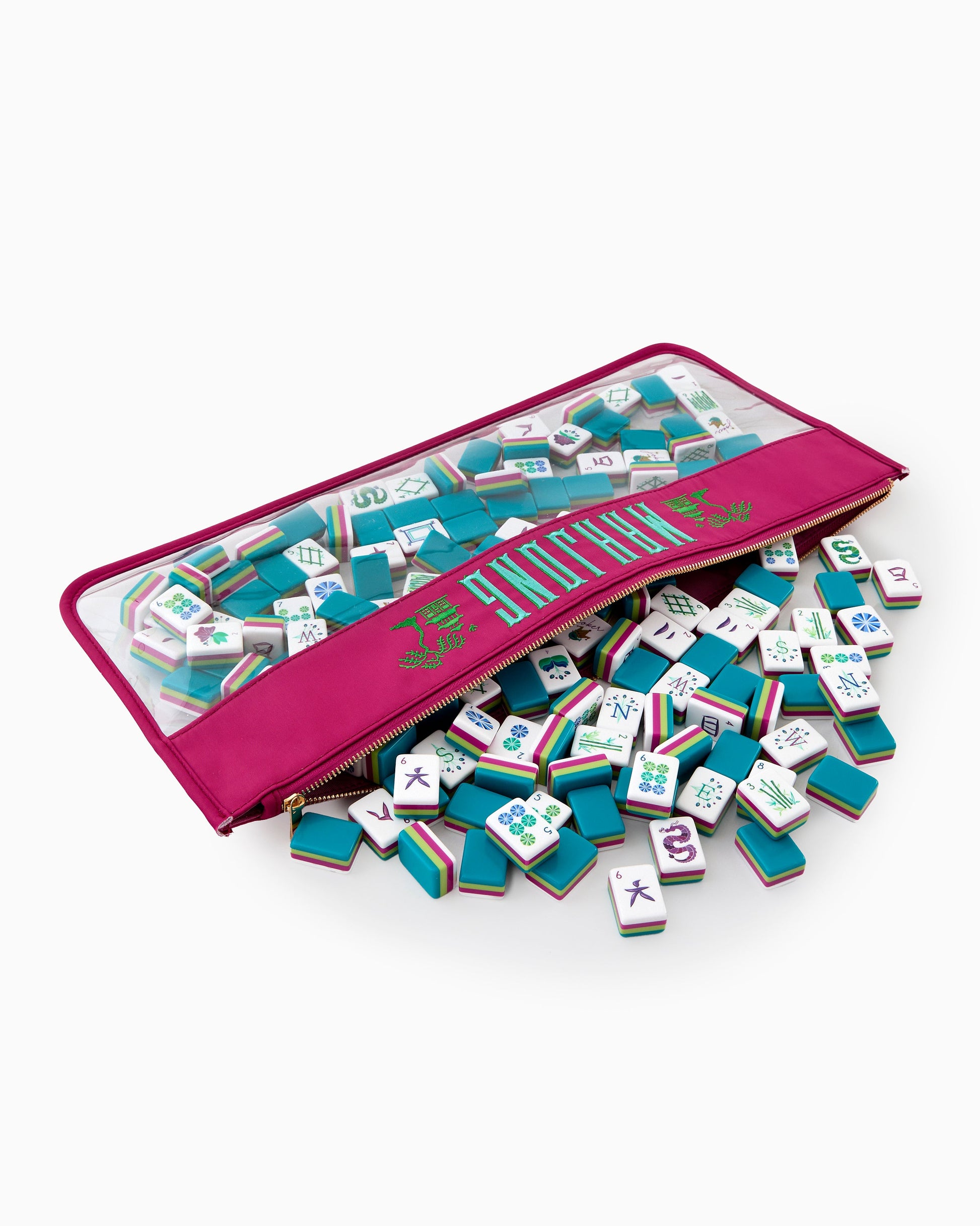 Lagoon Mahjong Tiles - Oh My Mahjong