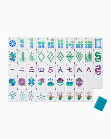 Lagoon Mahjong Tiles - Oh My Mahjong