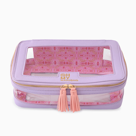 Lavender Tile Storage Bag - Oh My Mahjong