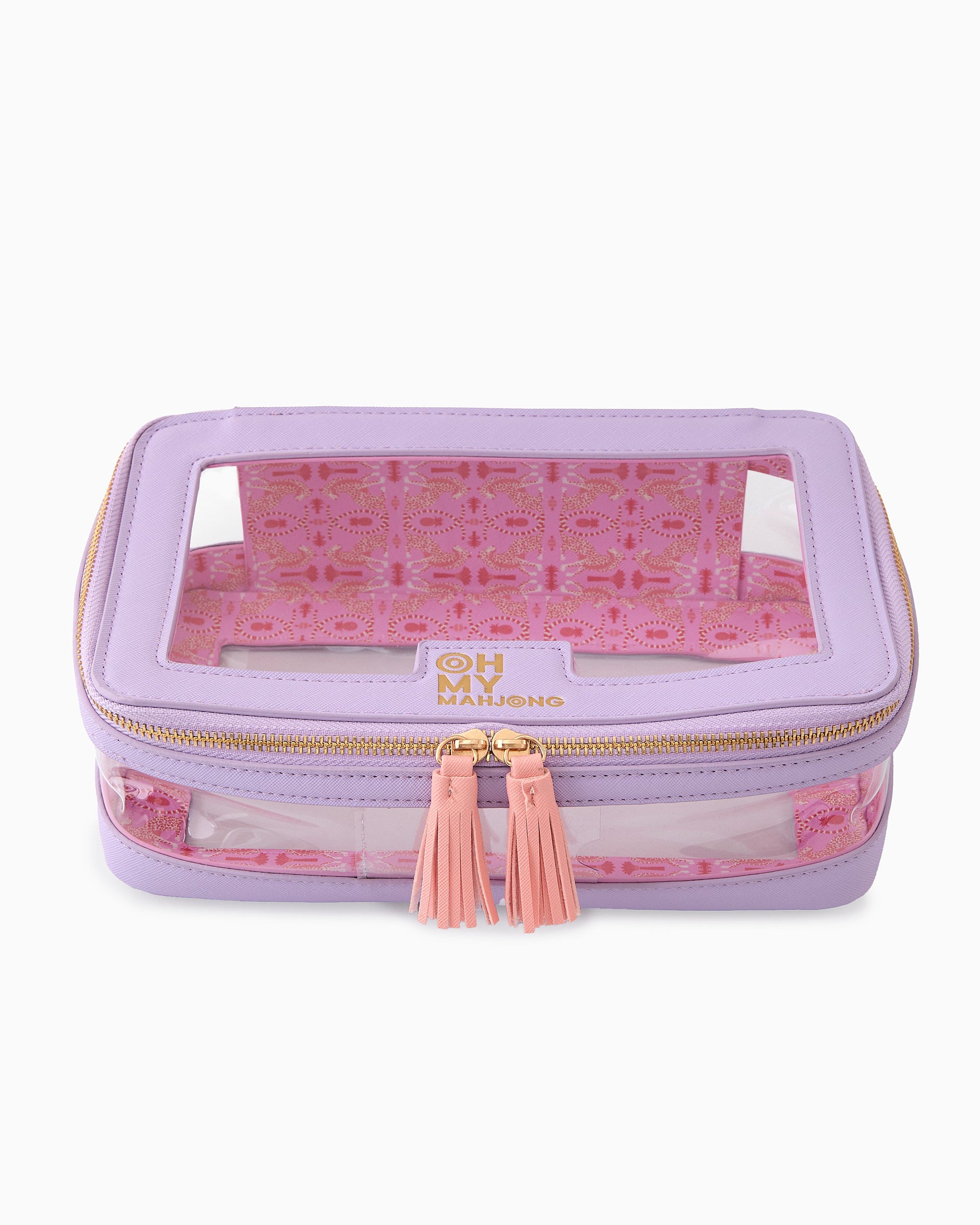 Lavender Tile Storage Bag - Oh My Mahjong