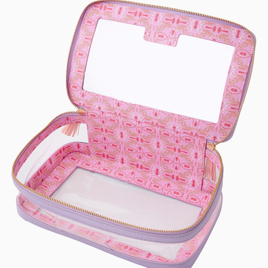 Lavender Tile Storage Bag - Oh My Mahjong