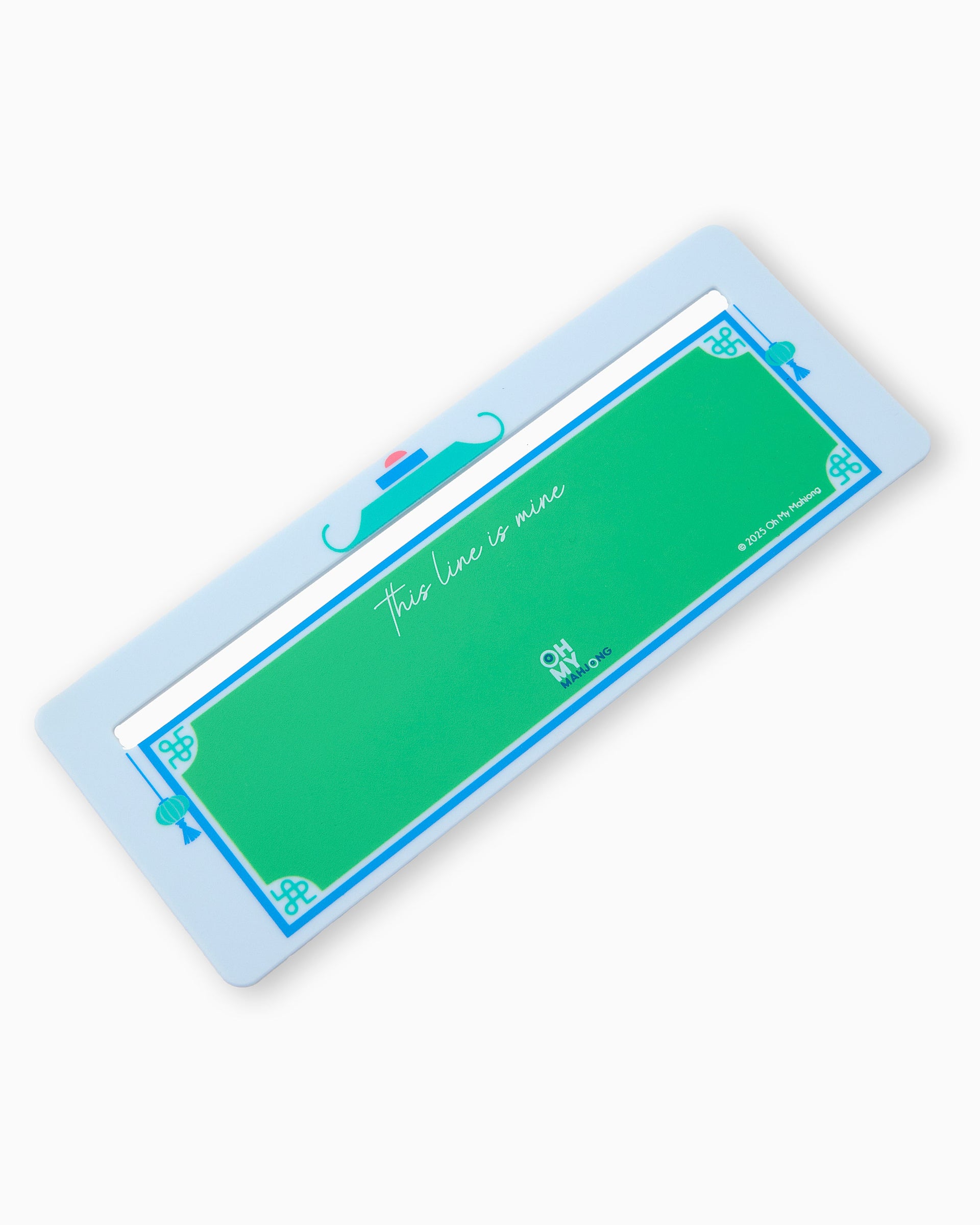 Light Blue Mahjong Line Finder