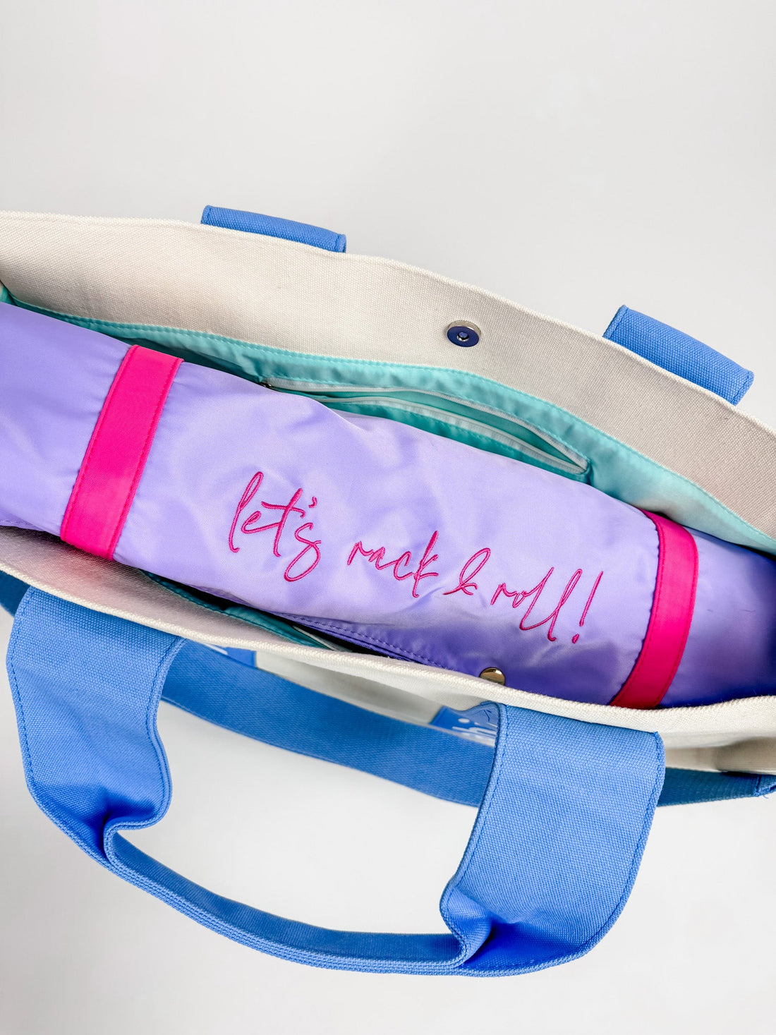 Light Pink Mahj It All Bag