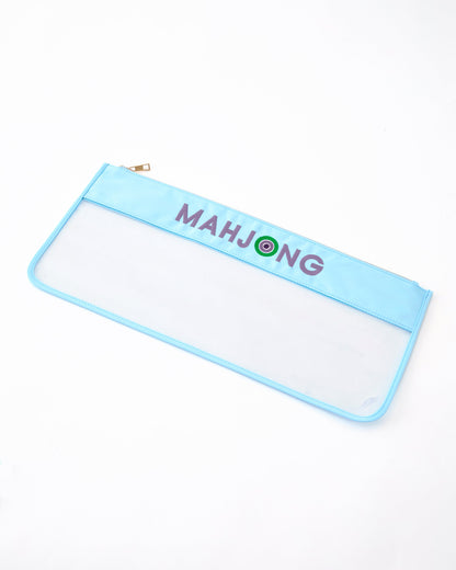 Light Blue Stitched Mahjong - Oh My Mahjong