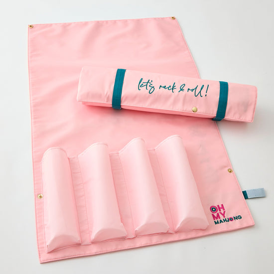 Light Pink Let's Rack & Roll Bag - Oh My Mahjong