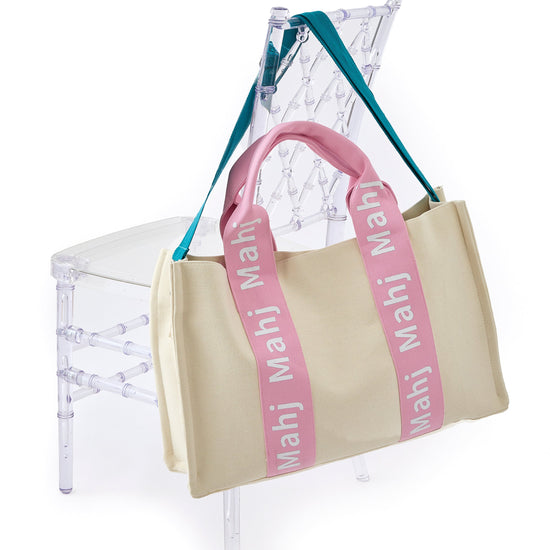 Light Pink Mahj It All Bag - Oh My Mahjong