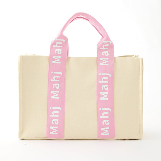 Light Pink Mahj It All Bag - Oh My Mahjong