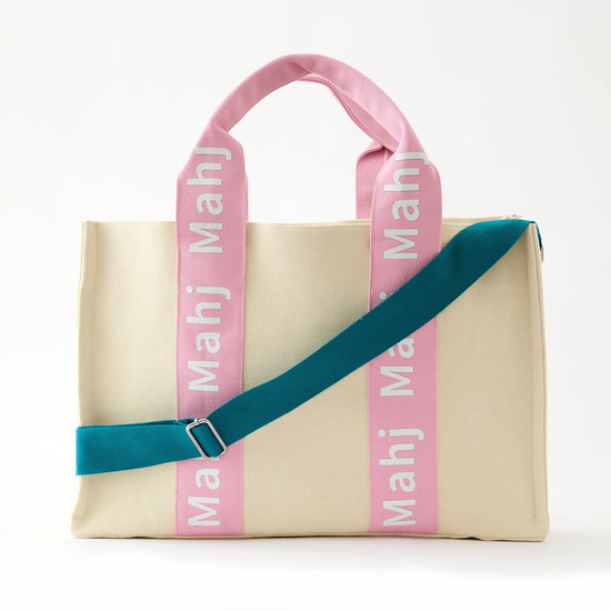 Light Pink Mahj It All Bag - Oh My Mahjong