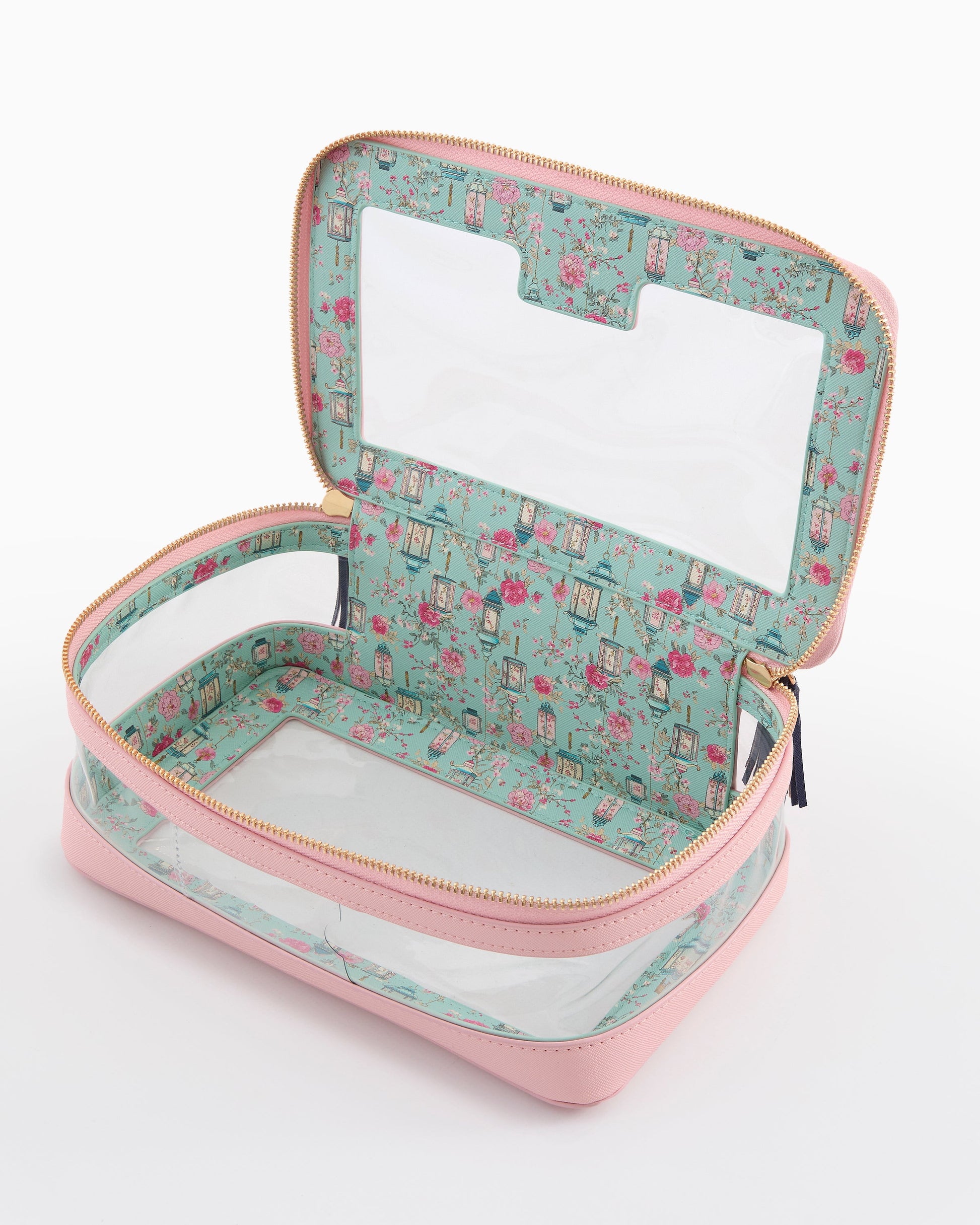 Light Pink Tile Storage Bag - Oh My Mahjong