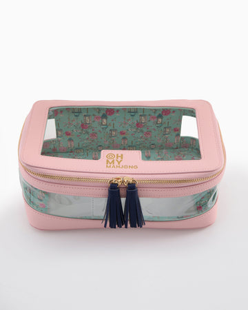 Light Pink Tile Storage Bag - Oh My Mahjong