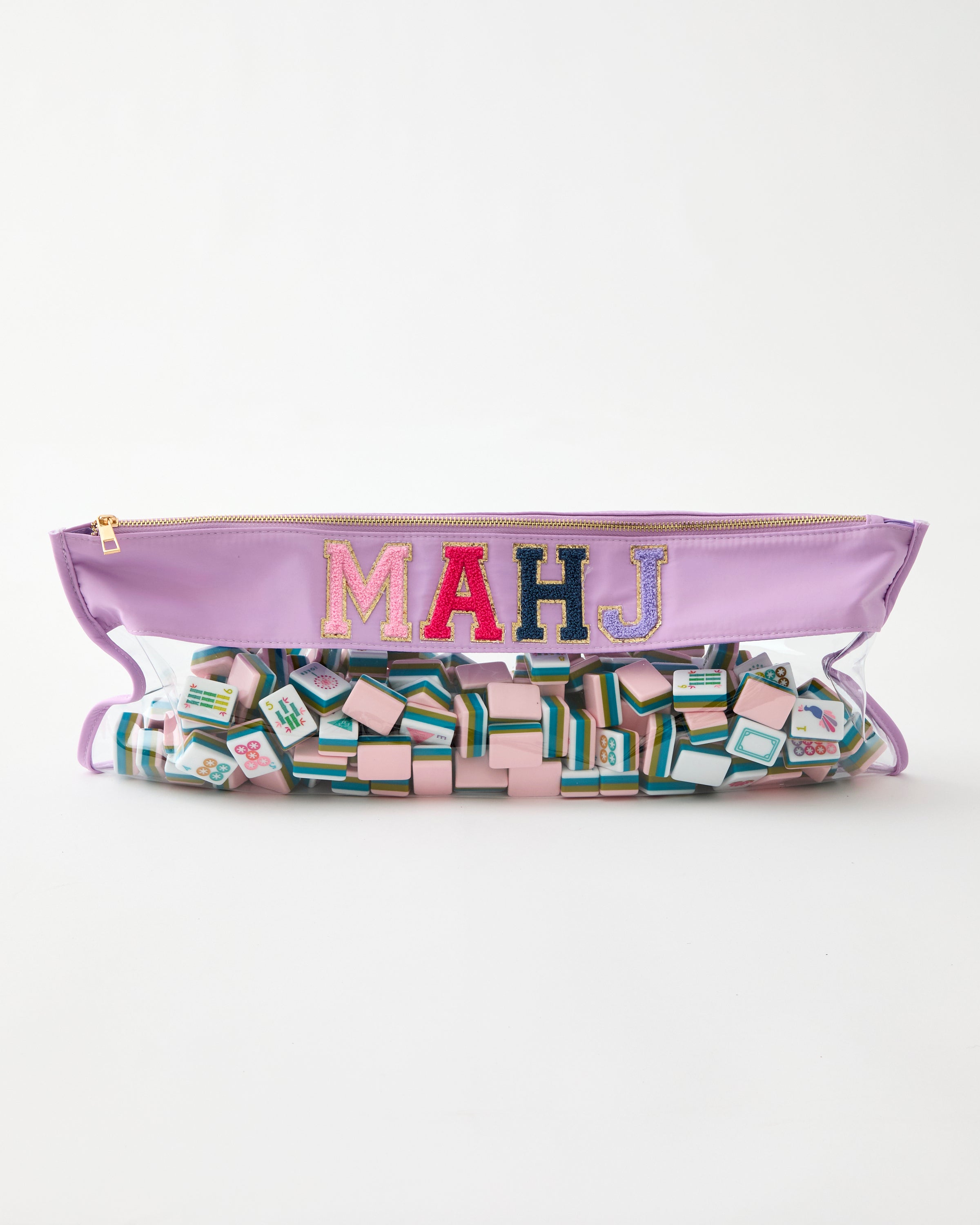 Lilac Mahj Bag - Oh My Mahjong
