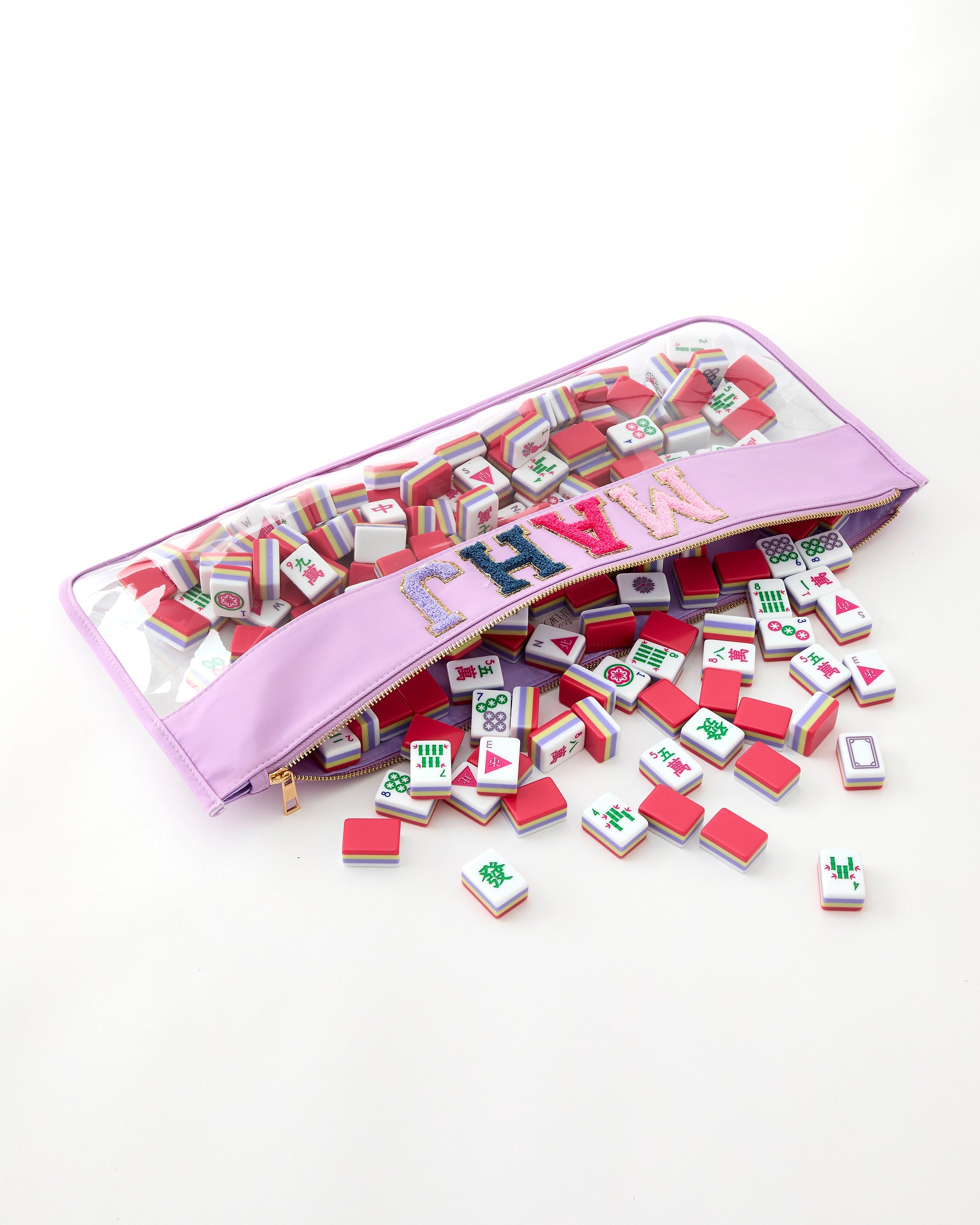 Lilac Mahj Bag - Oh My Mahjong