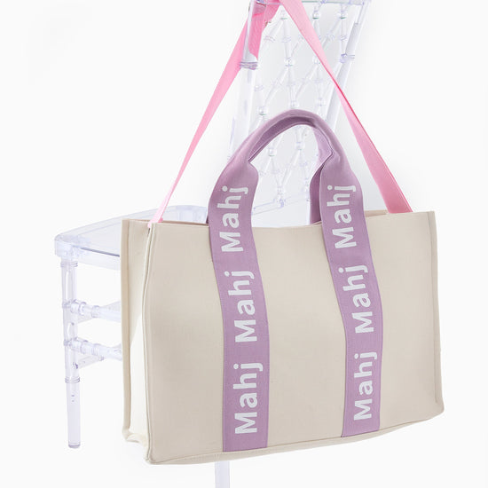 Lilac Mahj It All Bag - Oh My Mahjong