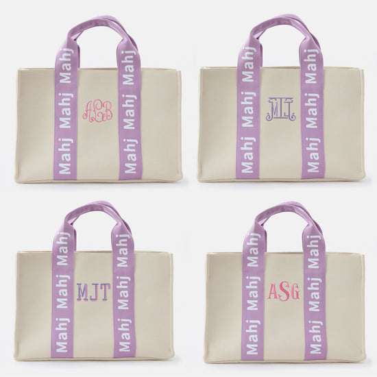 Lilac Mahj It All Bag - Oh My Mahjong