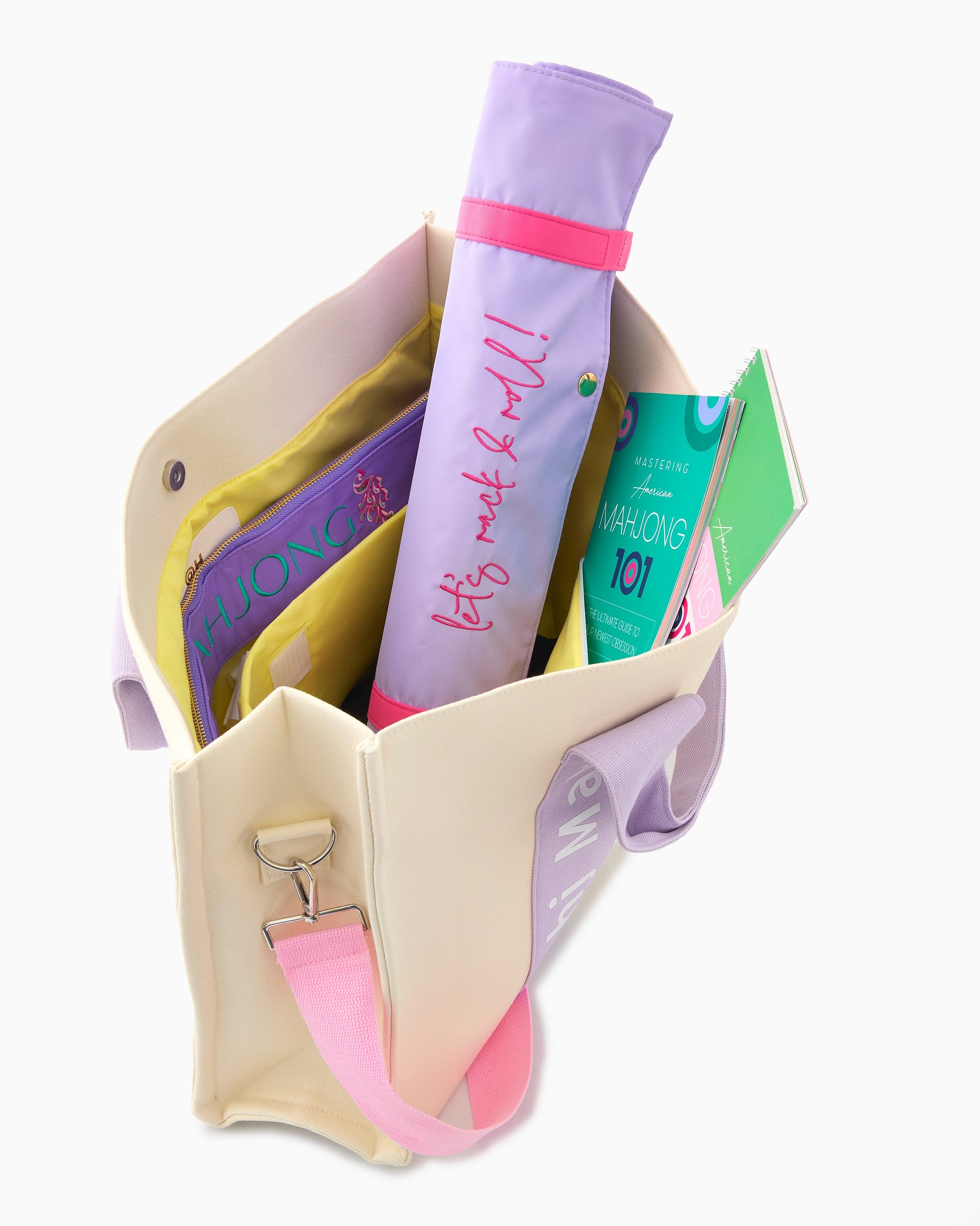 Lilac Mahj It All Bag - Oh My Mahjong