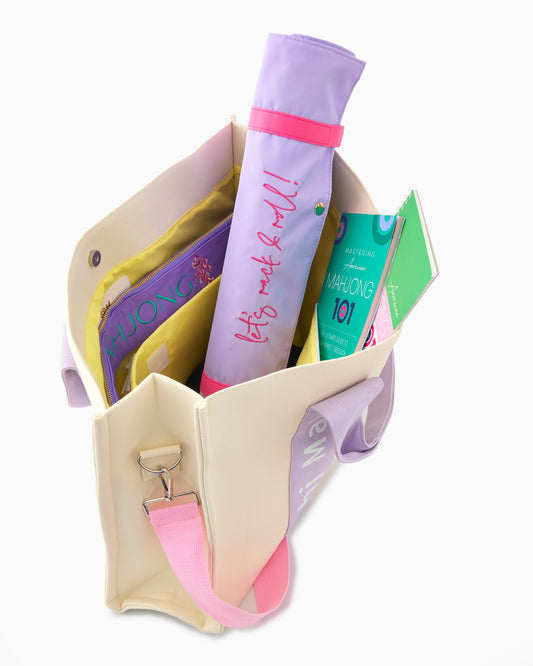 Lilac Mahj It All Bag - Oh My Mahjong