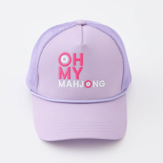 Lilac OMM Hat - Oh My Mahjong