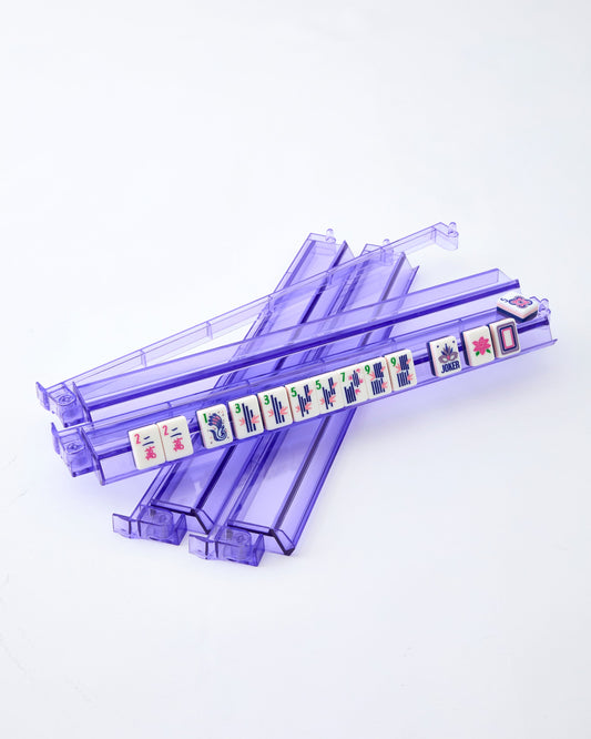 Lilac Rack & Pusher Set - Oh My Mahjong