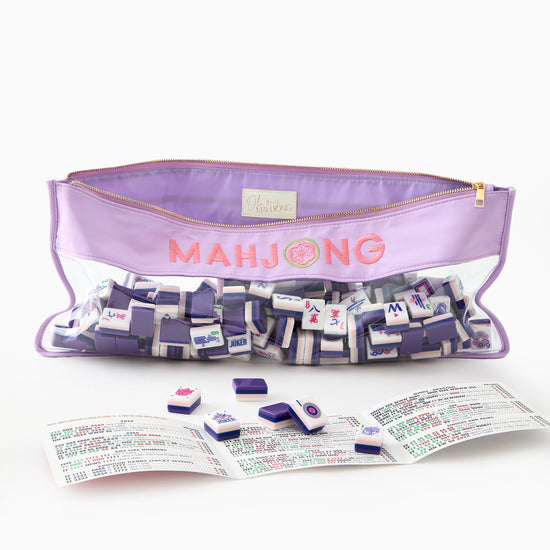 Lilac Soiree Tiles - Oh My Mahjong