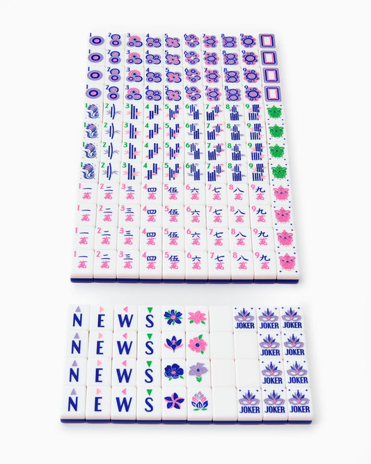 Lilac Soiree Tiles - Oh My Mahjong