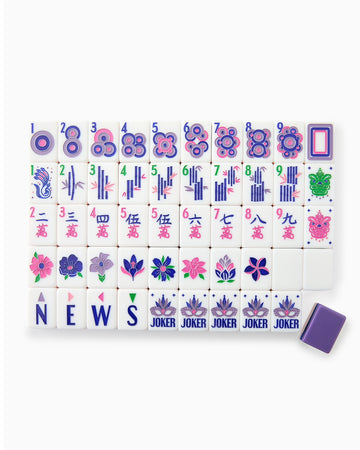 Lilac Soiree Tiles - Oh My Mahjong