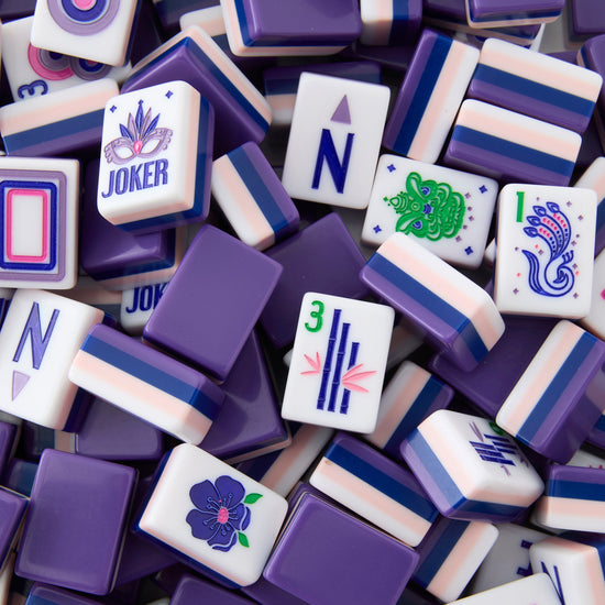 Lilac Soiree Tiles - Oh My Mahjong