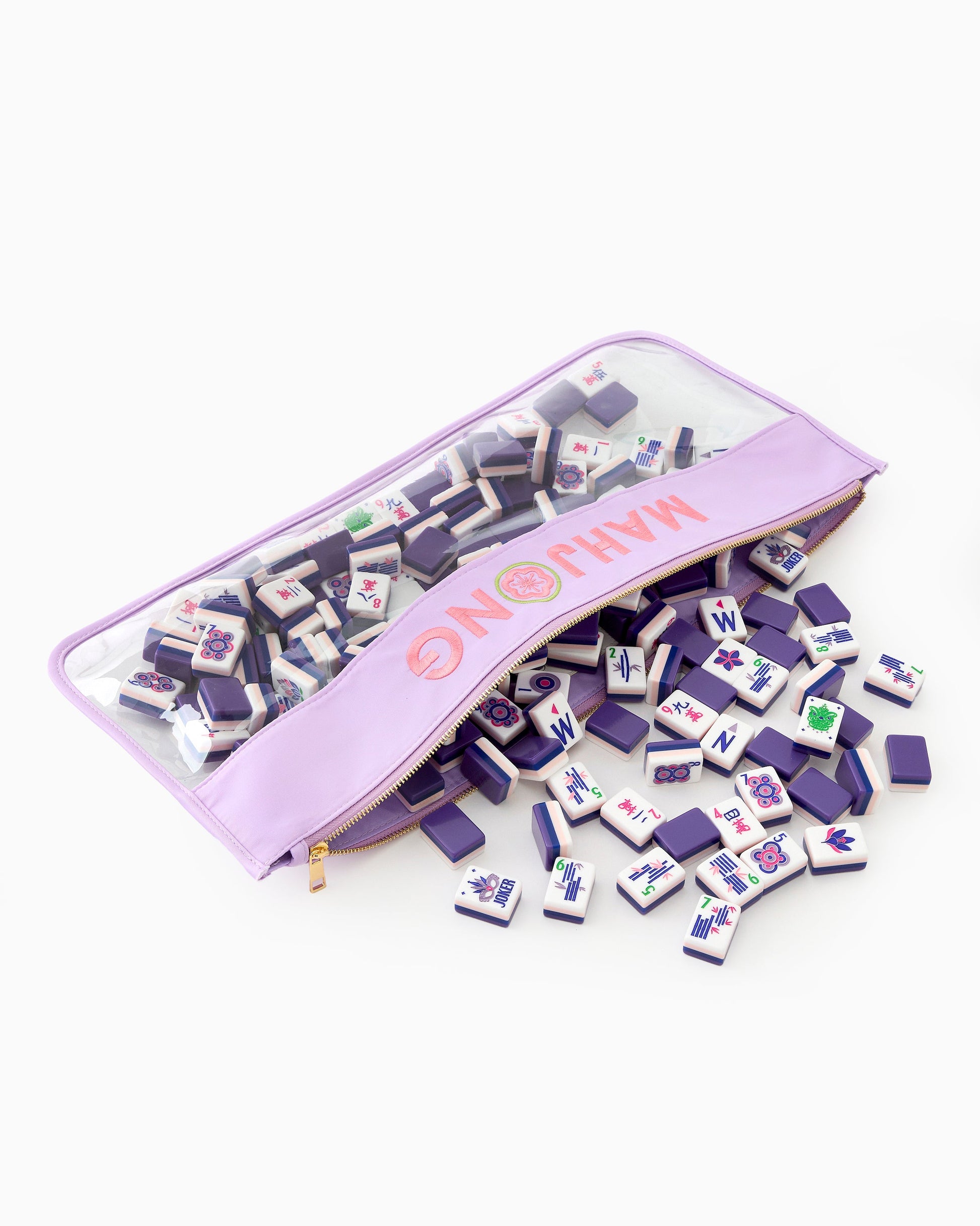 Lilac Soiree Tiles - Oh My Mahjong