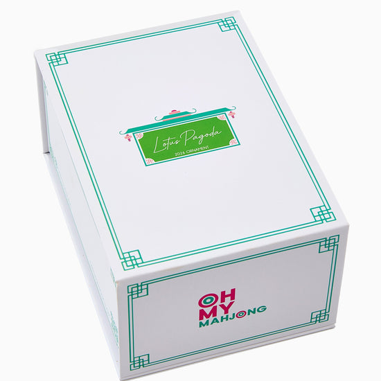 Lotus Pagoda Ornament - Oh My Mahjong