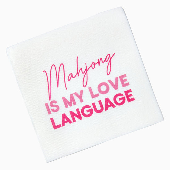 Love Language Napkins - Oh My Mahjong