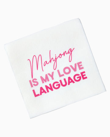 Love Language Napkins - Oh My Mahjong