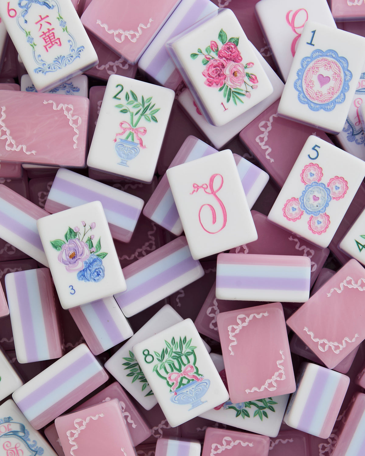 LSF Coquette Mahjong Tiles - Oh My Mahjong